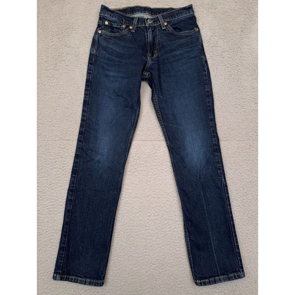 Levi's 511‎ Jeans Men's 27x29 Skinny Leg Dark Wash Denim Stretch (Tag29x30)